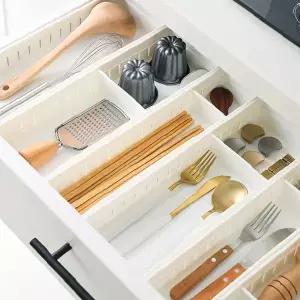 서랍 칸막이 주방용품 수저 젓가락 정리 싱크대 수납 키친 트레이 정리용품 보관함
