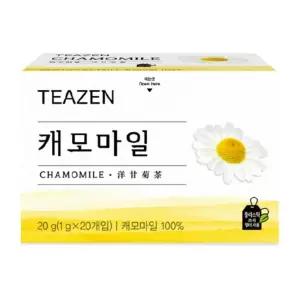 티젠 캐모마일 허브차 20T/카모마일/캐모마일차/캐모마일티/카모마일차/카모마일티/탕비실/후식차/간식차
