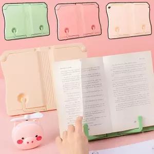 키즈 북스탠드/독서대/휴대폰/거치대/노트북/태블릿/테블릿/핸드폰/거치/받침대/높이/조절/받침/휴대용