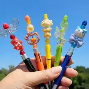 볼꾸 DIY 동대문 비즈 볼펜꾸미기 볼펜포함 세트 키트 펜꾸 비즈공예 사무용 볼꾸펜