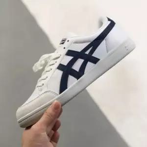 오니츠카타이거 어드벤티 엔트리 코트 화이트 블루 흰색 1183A506-101