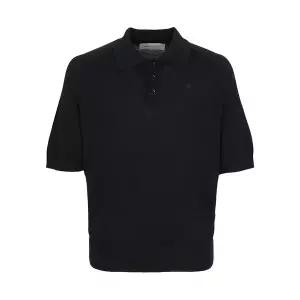 [아미] 남성 카라 반팔 니트 HPL438 KN0039 0180