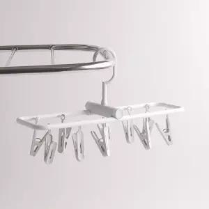 양말 걸이 건조대 미니 빨래 속옷 원룸 집게 행거/소형/욕실/수건/베란다빨래/접이식/건조망/베란다/집게형