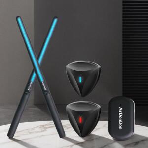 체감형 가상 드럼 키트 전자 가상 에어 드럼 드럼스틱 전문가용 무선 가상 현실 드럼 스틱 페달 세트