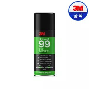 쓰리엠 3m 고강도 99 스프레이 접착제 155ml 뿌리는 본드 강력 접착 벽지 시트지