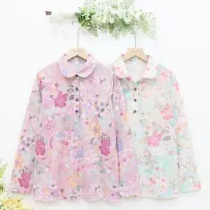 [그랜스타일] 할머니옷 면 디엠큰꽃티셔츠 70대80대90대 생신선물 엄마 일상복 노인 요양원 복지관A6