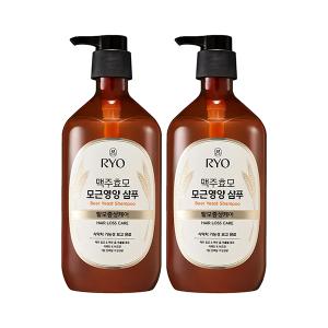 려 맥주효모 탈모증상케어 모근영양 샴푸 980ml, 2개