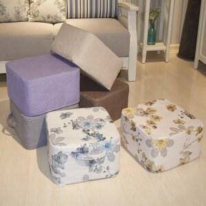 극장 눈높이 방석 시트 거실 세탁 39x39x20 키높이방석 화이트/회색 키높이