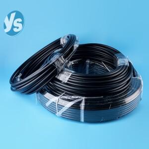 100M 고압 3/8 인치 PE 튜브 9.52mm 파이프 파티오 정원 미스트 냉각 시스템 안개 기계 피팅