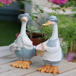 오리장 소품 인테리어 정원 야외 카페 인형 조형물