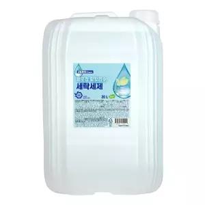 제로켐 강알칼리수 거품없는 액체세탁세제 20L 거품없는무향쉰내 찌든때 제거대용량 업소용