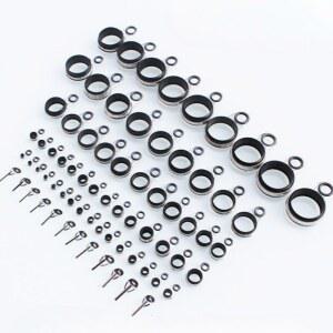 낚시대 가이드링 원투 낚시 세트 가이드 튜닝 부품 초릿대 수리