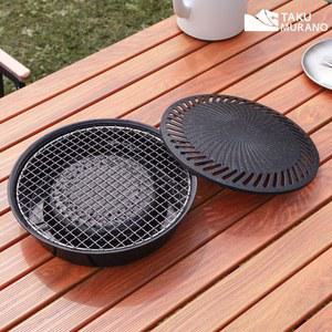 가스 버너용 화로 고기 그릴드 고기굽는그릴 카세트 구이판 난방 가스그릴 훈제 화구 항아리