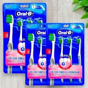 오랄비 벨벳 초미세모 인디케이터 칫솔 3입 x 3개