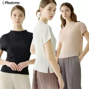 [내일도착/단독][플리츠미] 라플리 앙상블 캡소매 블라우스