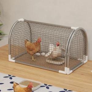 이동식 닭장 조립식 닭케이지 닭 울타리 철망 터널형