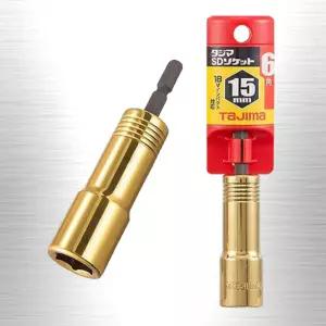 타지마 임팩소켓 육각볼트 너트 체결 6각 복스알 어댑터 15mm