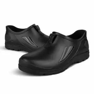 슈퍼카미트 슬립온 스타일 방수 장화 레인슈즈