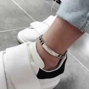 [골드스마일]S5040 여성 10돈 유화 스틱 체인 발찌 실버925 레이어드팔찌