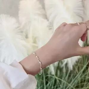 [골드스마일]SS1045 여성 장미 꽃 디자인 팔찌 유니크 데일리 은팔찌 실버 925