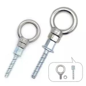 스텐 아이볼트 스크류 앙카 세트 SET 볼트 콘크리트앙카 천장 벽변 바닥 링 고리 고정 전산앵커 3/8 삼부 1/2 연부