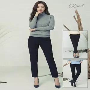 [레이나][레이나] 55-99 스와니 스판 보아퍼 밴딩 팬츠