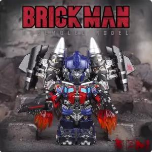 [배송기간 5-7일] 브릭맨 제트윙 BM006 포함 LED 옵티머스프라임 BM-006