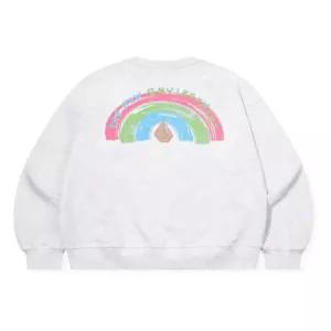 볼컴 브러시 레인보우 맨투맨(아이스 그레이) VA253RM101IG