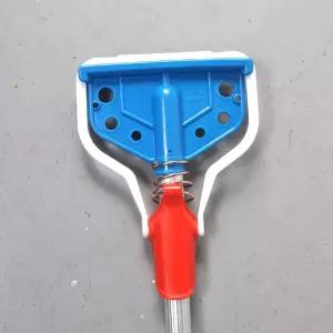 알루미늄자루 원터치교체형 스프링 마포대 대 걸레대 사용이편리한 학교청소 밀대봉