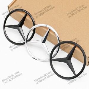 메르세데스 벤츠 W177 W223 X253 X156 W166 W176용 자동차 3D ABS 리어 스타 로고 트렁크 엠블럼