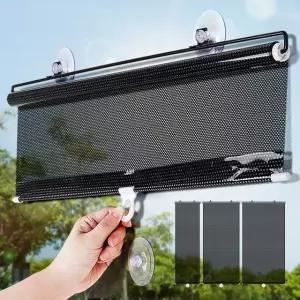 붙이는블라인드 베란다 주방 창문햇빛가리개 미니셀프 차박 용 작은창 가림막 차량