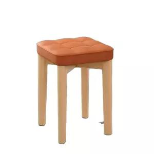 원목 의자 사각 보조 미니 보조석 화장대 스툴