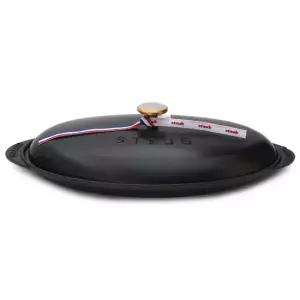 [롯데백화점]스타우브 [고깔 손잡이 증정] 피쉬 핫 플레이트 31cm 블랙 (ST332125)