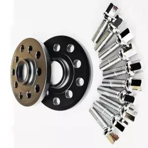 허브스페이스 휠 2개 10mm 개조용 스페이서 PCD 5x100 5x112 CB 57.1 폭스바겐 골프/보라/폴로/제타용 10개