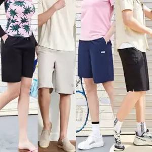 쿨 냉감 반바지 숏츠 4종세트 남녀공용)