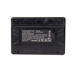 POWERKAN N8 LED 디스플레이 배터리 충전기 8구 1.2V Ni-MH Ni-Cd AA AAA 충전지 USB-C 5V 2A