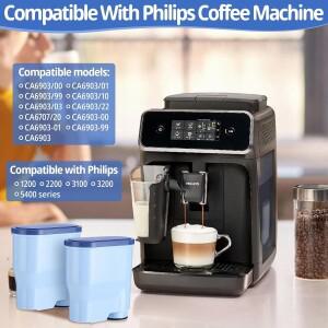 필립스 호환 아쿠아 클린 CA6903/10 CA6903/22용 1/2/3/4/6개 커피 머신 워터 필터 부품 Saeco  호환