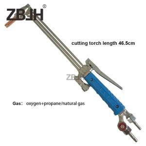 G02-30 미국형 스테인리스 스틸 3관 절단 토치, 산소 프로판 및 아세틸렌용 역화방지