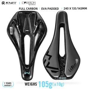 3D 프린트 자갈 자전거 안장 초경량 탄소 시트 135 143MM MTB 로드 겸용