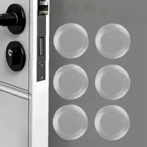 가구 문짝 손잡이 충격흡수 투명 실리콘 완충재 벽면보호 방음 쿠션 접착식