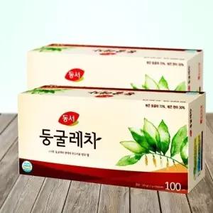 동서식품 동서 둥굴레차 100T+100T 200T 일회용 티백 둥글레