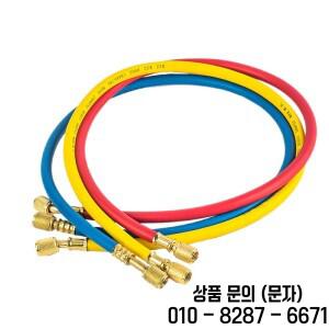 고품질 충전 호스 튜브 키트 저손실 피팅 0.9M 3M AC R134A 냉매 에어컨 매니폴드 게이지 1세트