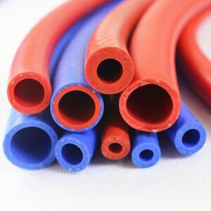 1미터 내경 6/8/10/12mm 빨간색 실리콘 호스 유연한 짠 내열성 튜브 고압 자동 실린더 진공 파이프