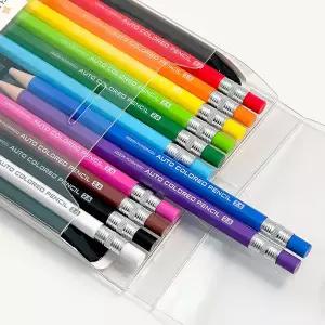 일정 12색 슬림 샤프식 색연필 세트 7000 (259)