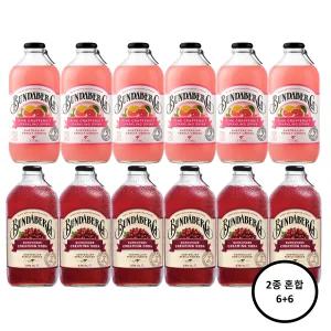분다버그 375ml 핑크자몽6개+버건디 크리밍소다6개 총12개