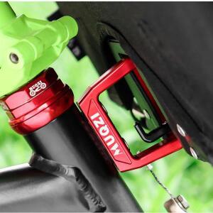 다혼 자전거 프론트 전면 캐리어 마운트 어댑터용 호환 접이식 백 블록 브래킷 사이클링 호환 액세서리