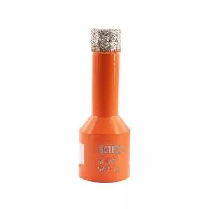 드라이 다이아몬드 코어 드릴 비트 도자기 타일용 5/8 나사산이 BGTEC pc 2mm 홀 톱 세라믹 화강암 대리석