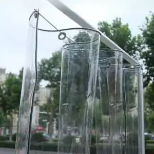 투명비닐 방수 포장마차 야외테라스 바람막이 천막 데크 두꺼운 비닐 겨울