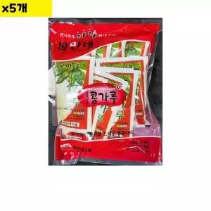 식자재 일회용 복만네 콩가루 70gx10입 x5개 콩국수용콩가루 가루 볶은콩가루 식자재