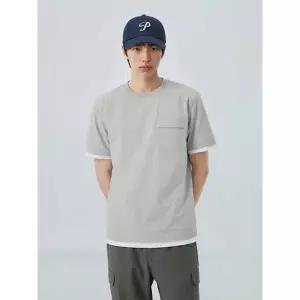 [폴햄](타임스퀘어점리빙관)남성) 립스탑 반팔티 PHG2TS1750